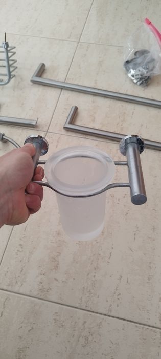 Conjunto casa de Banho inox