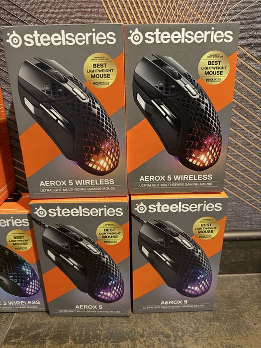 Мишка ігрова SteelSeries Aerox Wireless!В наявності всі моделі