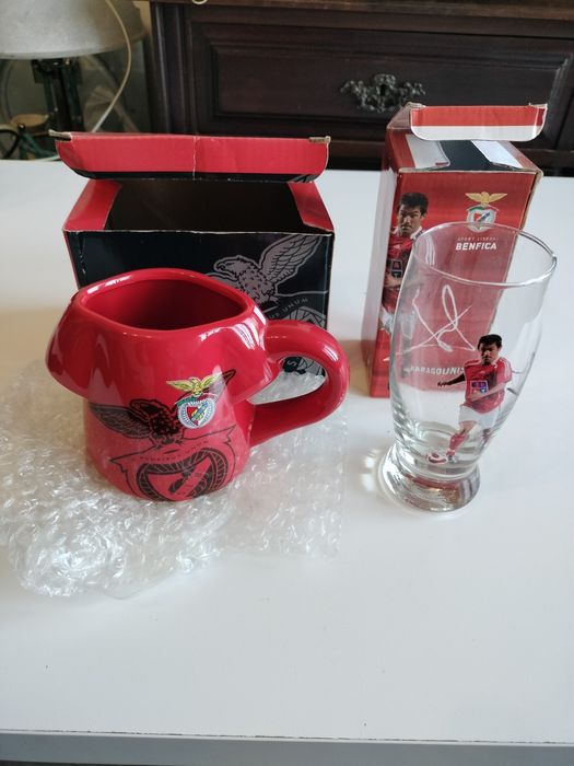 Conjunto Caneca e copo - Benfica503438175780874244