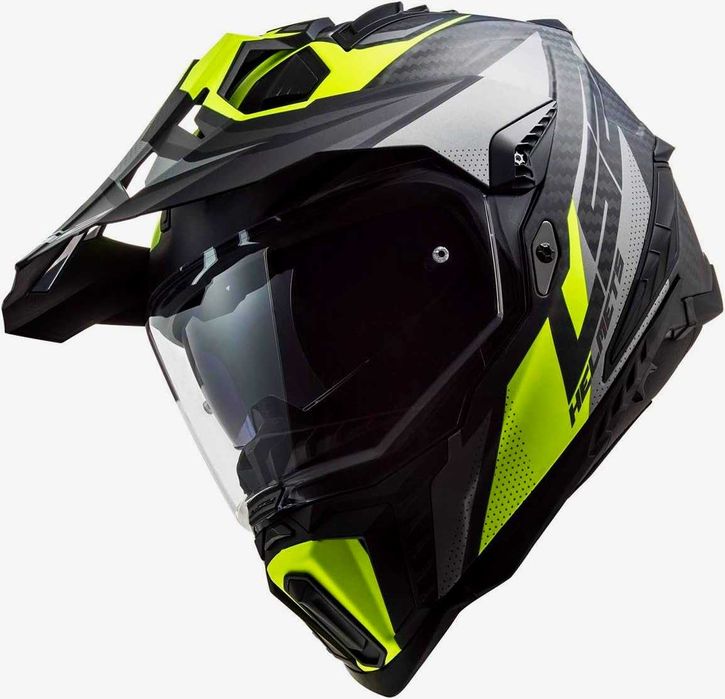 Capacete NOVO LS2 Explorer Carbon Focus Matt (35% DESCONTO) Tam XS