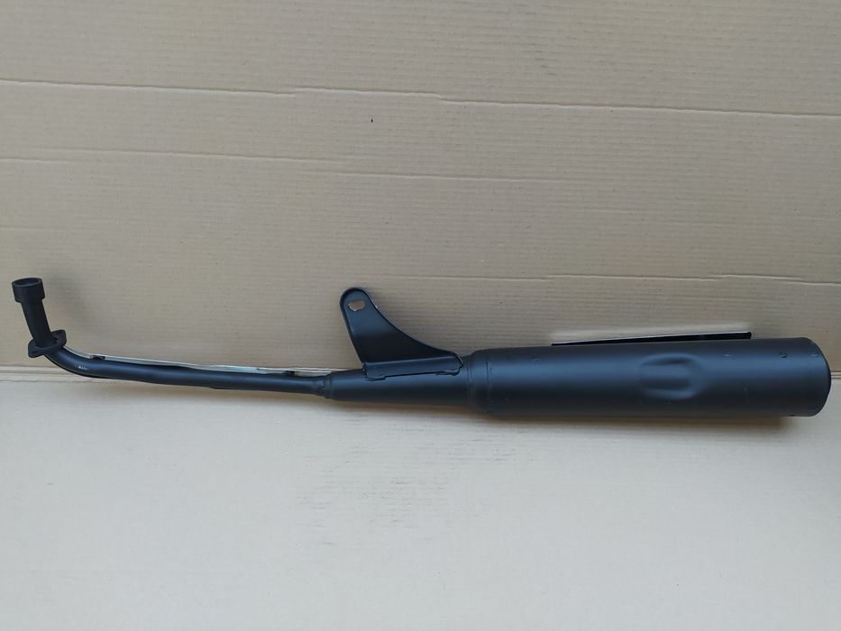 Глушник мопеда Альфа, Дельта, Актив 110/125 куб чорний