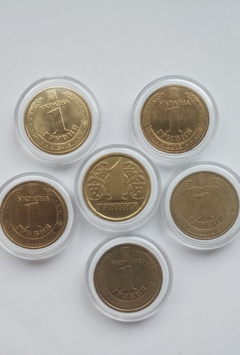 Монети України 1 гривень