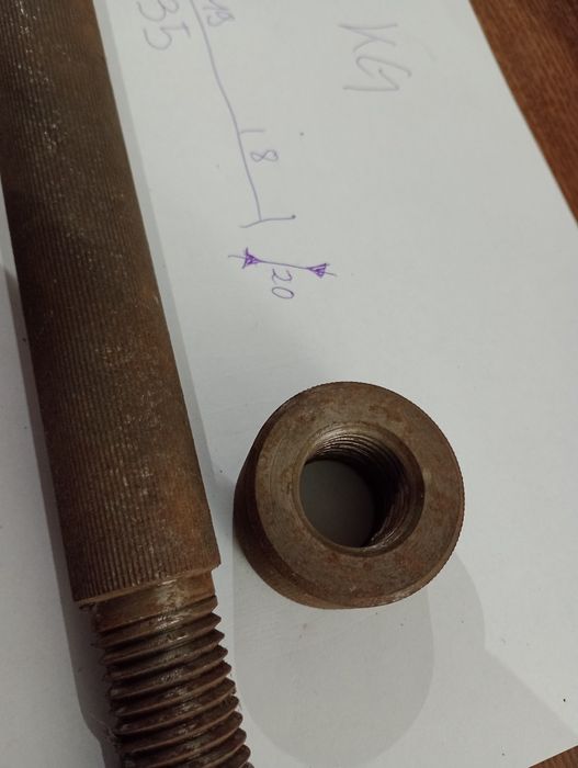 Gryf hantla PRL (sztanga)