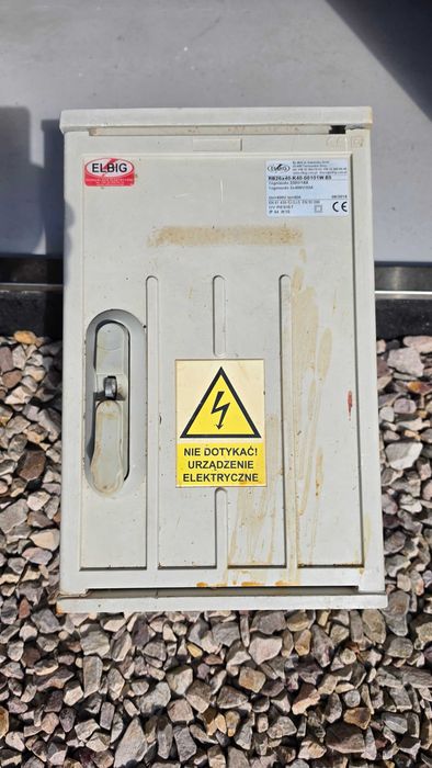 Rozdzielnica budowlana elektryczna