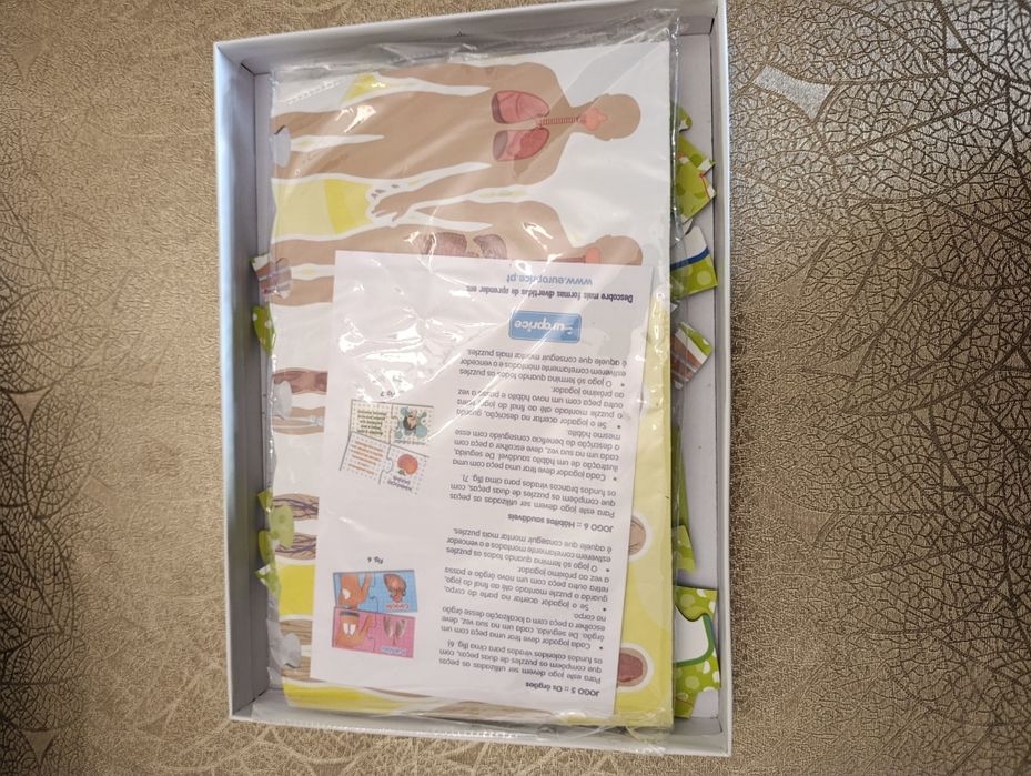 Á descoberta do corpo humano (puzzle)