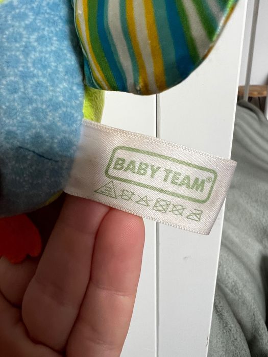Розвиваюча іграшка-підвіска Сова Baby Team з прорізувачем і дзвіночком