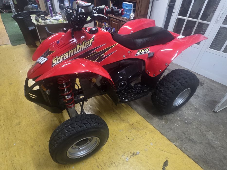 Moto 4 polaris scambler 500 automatica