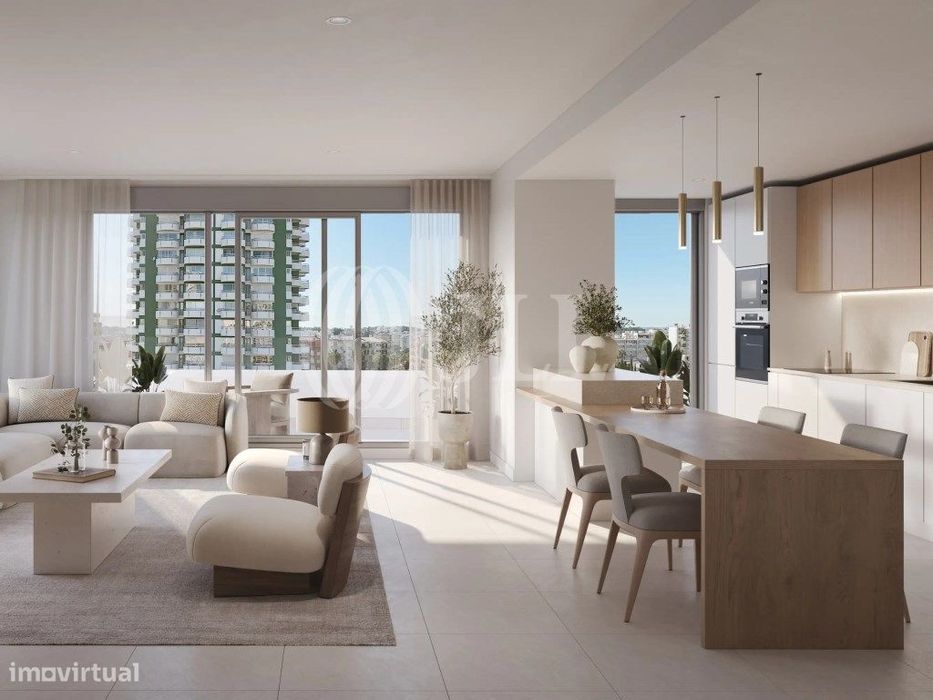 1-Bedroom Apartment, New, at Ribamar, with Swimming Pool and Parking, in ...
