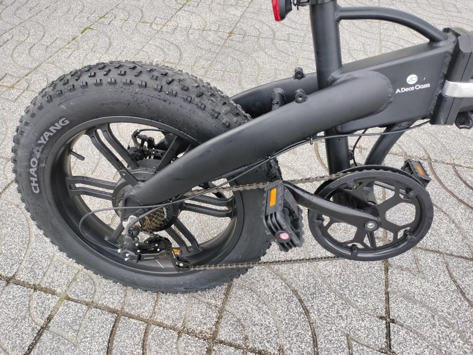 Bicicleta elétrica como nova