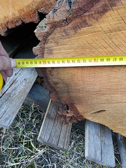 Blat dąb stolik plaster dębu