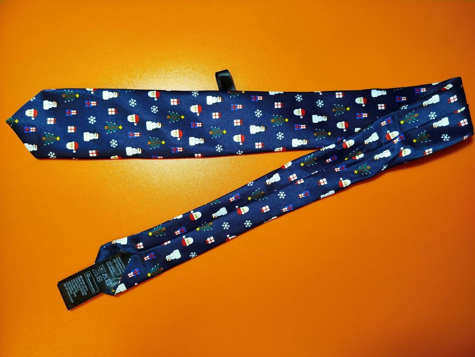 Галстук новогодний для мальчика