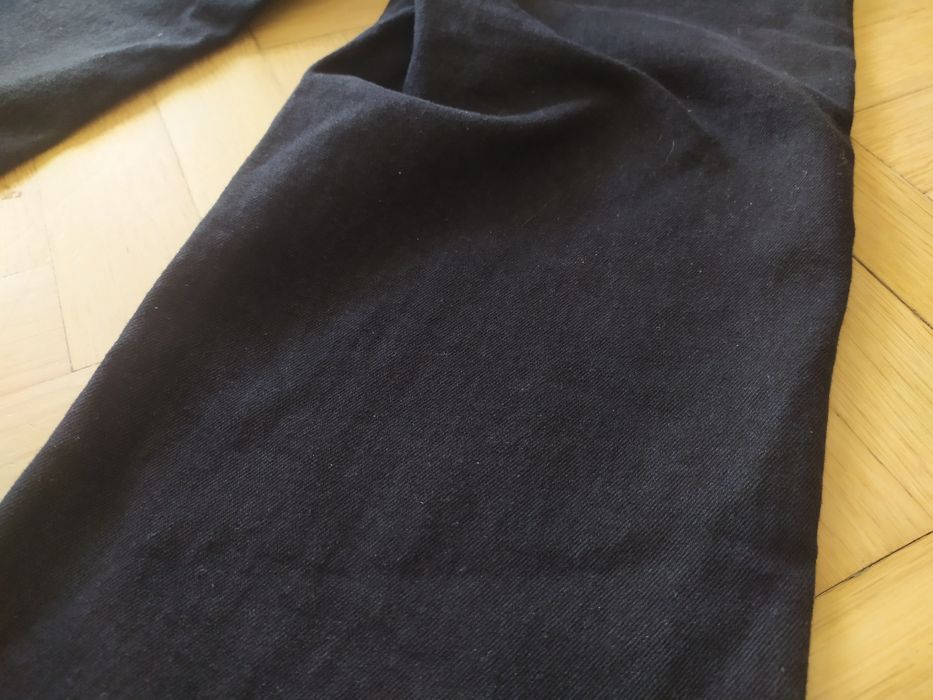 Jeansy czarne męskie