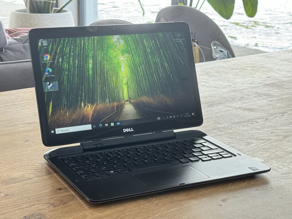 Laptop 2w1 notebook tablet win10 Dell 7350 rewelacja 8gb ram 256 ssd