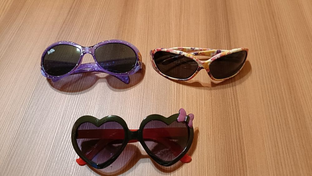 Okulary przeciwsłoneczne dla dziewczynki 2-6 lat