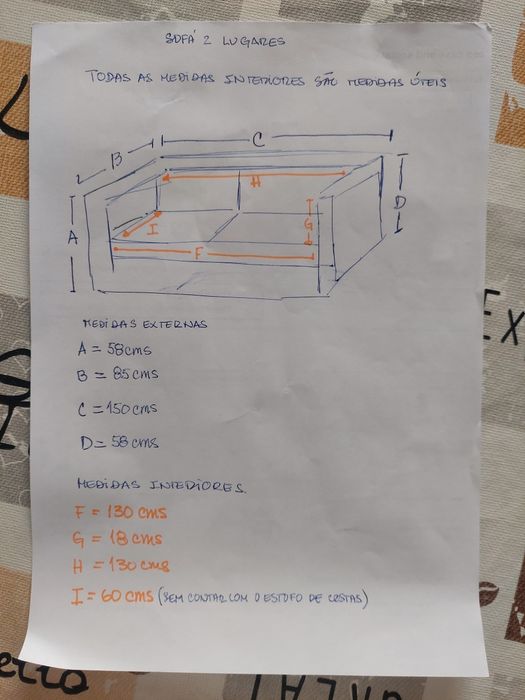 Sofá dois lugares KOL