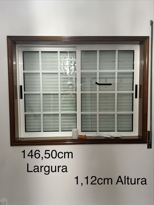 Janelas em aluminio com Vidro Duplo