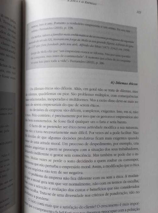 Introdução à Ética Empresarial - João César das Neves