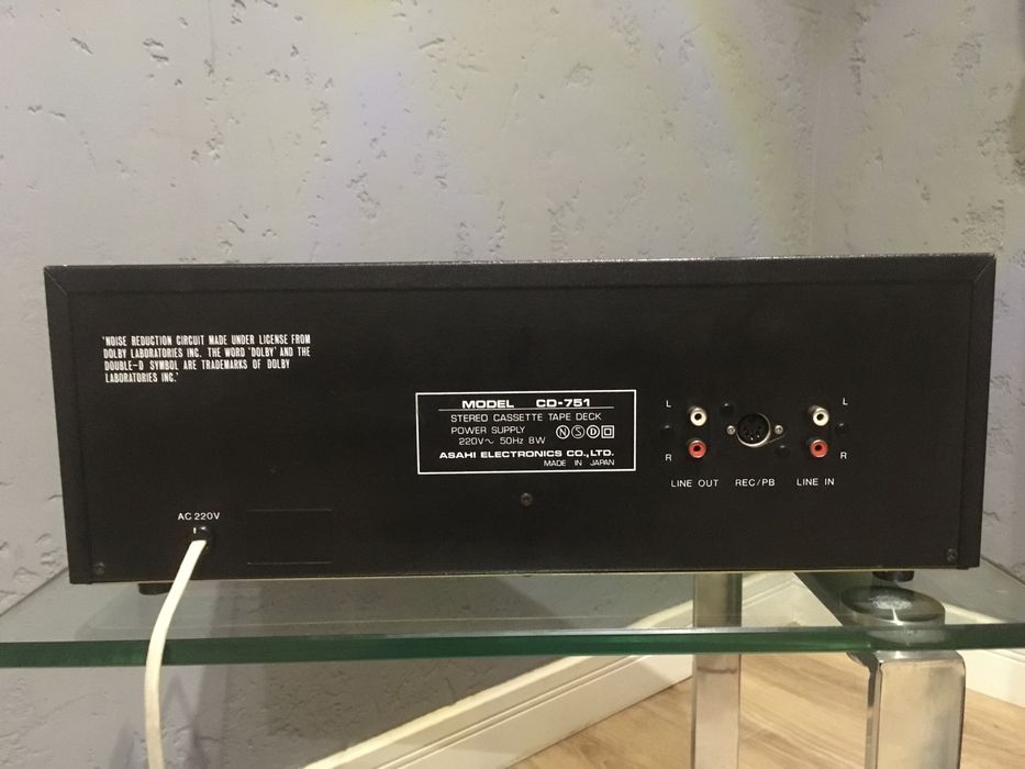 Asahi CD-751 Fair Mate deck magnetofon vintage