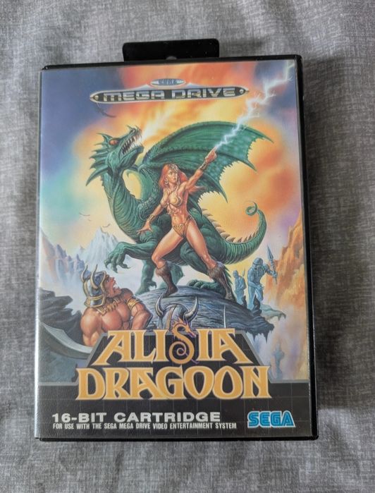 Megadrive Alisia Dragoon completo raro
