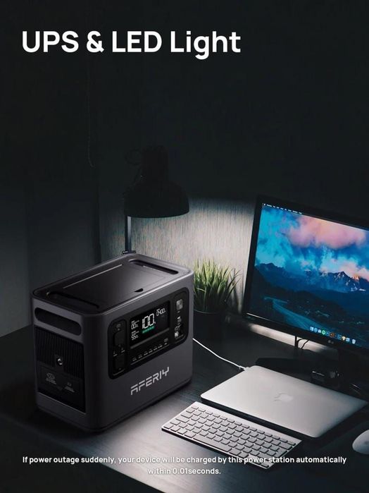 Продам зарядну станцію AFERIY AF-P210 (2400 Вт / 2048 Вт·год)