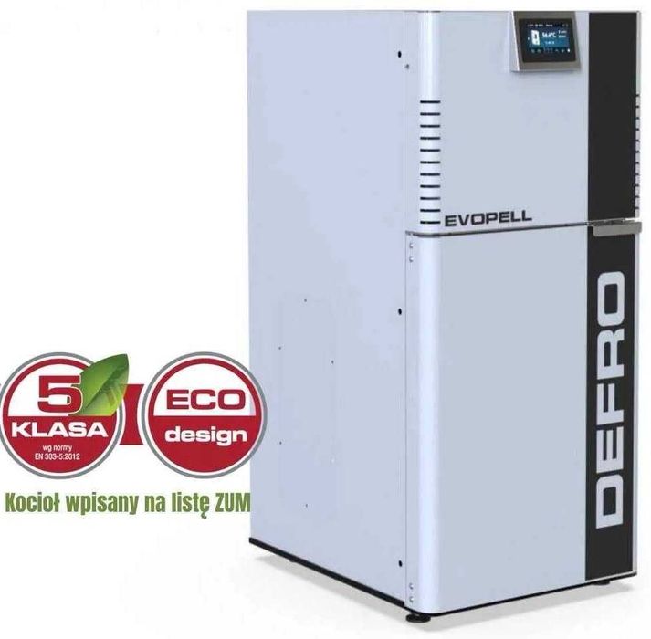 Kocioł piec na pellet Defro Evo Montaż/Audyt/Dotacja/Serwis