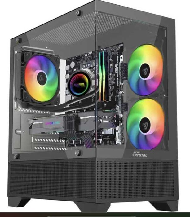 RX34 CRYSTAL + Fonte de Alimentação Ntech Hydra RX750W 80+
