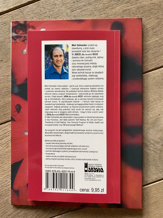 Joga oczu książka + dvd