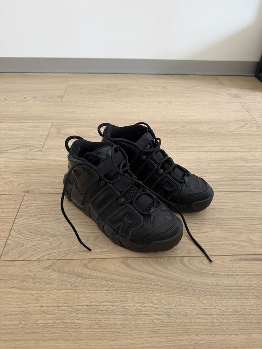 Кросівки унісекс Nike Air More Uptempo Low Black Cat Black