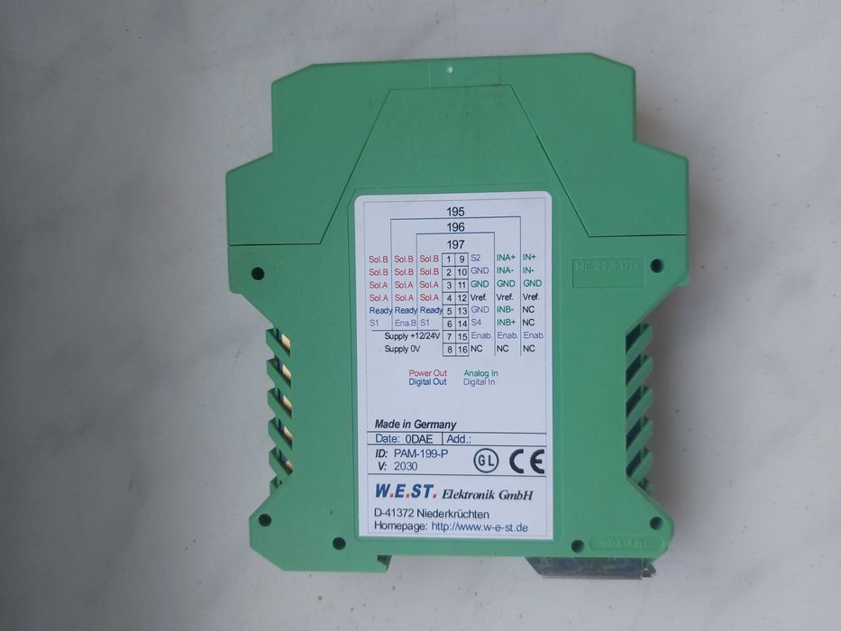 Wzmacniacz mocy WEST ELECTRONICS PAM-199-P