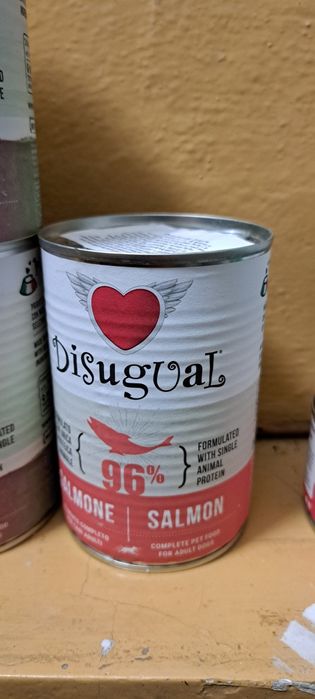 Zestaw mokrej karmy DISUGUAL mono białkowa 13x 400g