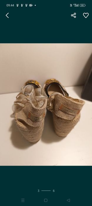 Nowe koturny replay 40 sandaly cekiny gwiazdy hit lato