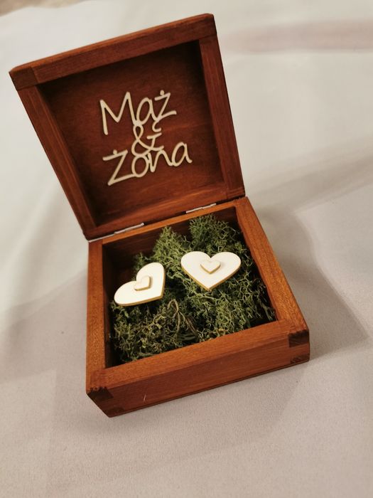 Pudełko na obrączki