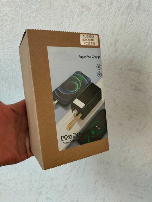 Power bank, TUGII355, на 50000mah.