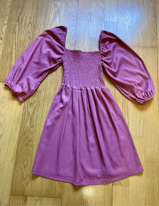 Vestido rosa Bershka