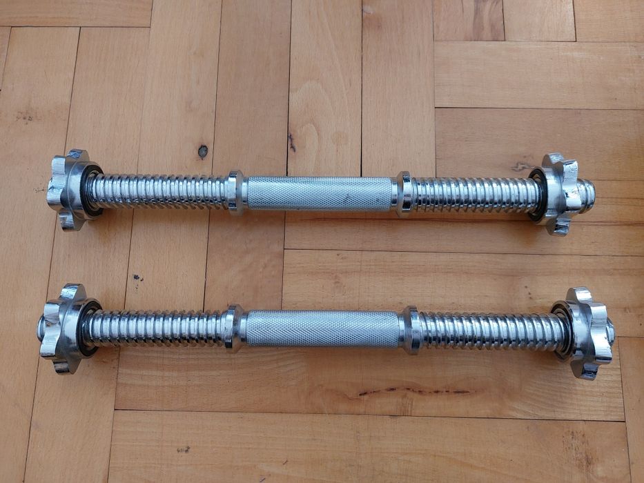 Gryf krótki 42cm x2 sztuki obciążenie żeliwne 8,25kg