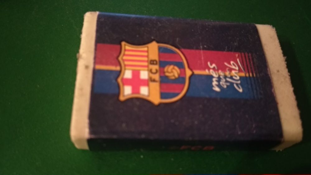 канцтовары ластик резинка FCB Barcelona футбол