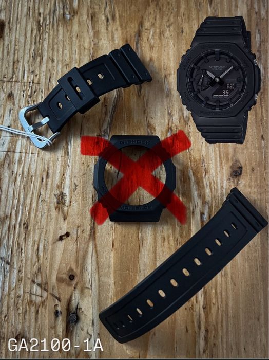 Ремінець на годинник для Casio G-Shock ga2100 | MCW-100H, AE-2000 і тд