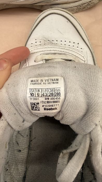 Кросівки reebok 43 розмір