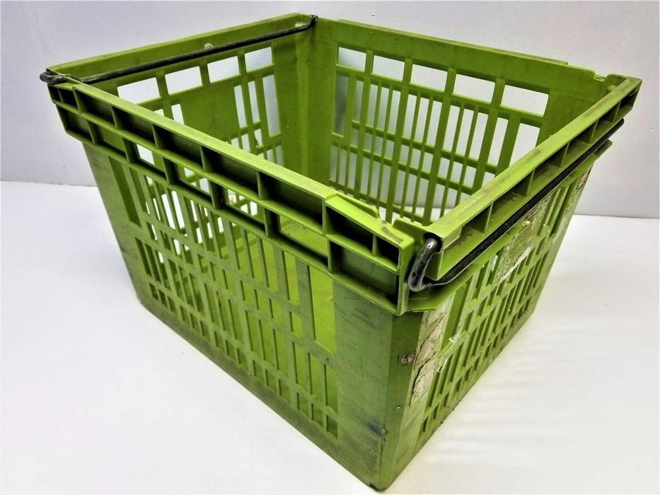 Pojemnik Skrzynka Plastikowa Kosz Magazynowy Transportowy Ażurowy