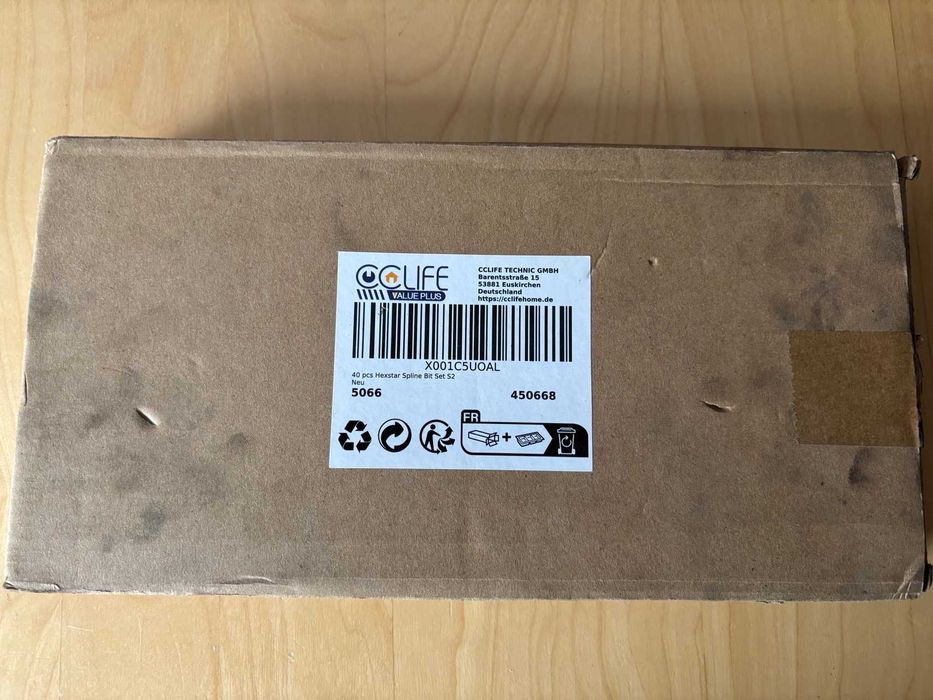 Caixa de ferramentas Torx metalica PRO