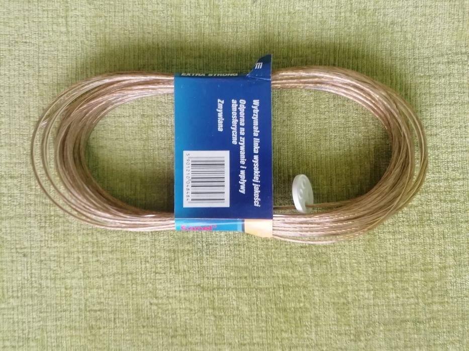 Linka stalowa do bielizny z napinaczem 20 m Sanel Extra Strong