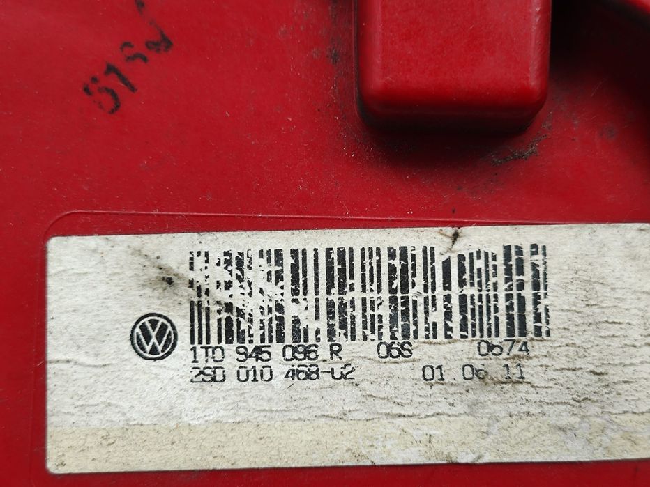 Farolim traseiro trás direito original VW Volkswagen Touran Mk1 1T3
