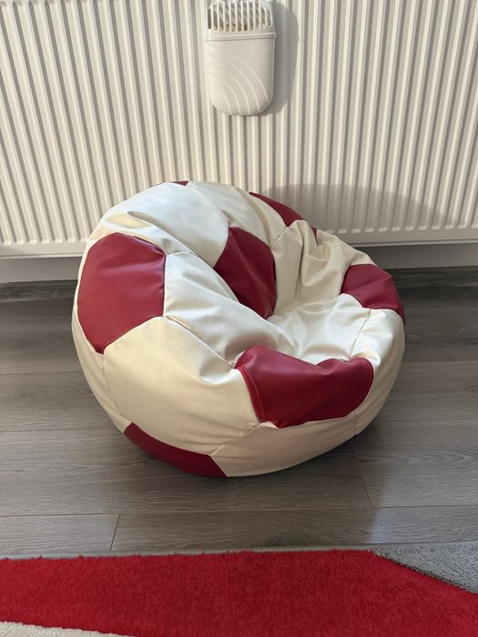 Duża piłka pufa dziecięca