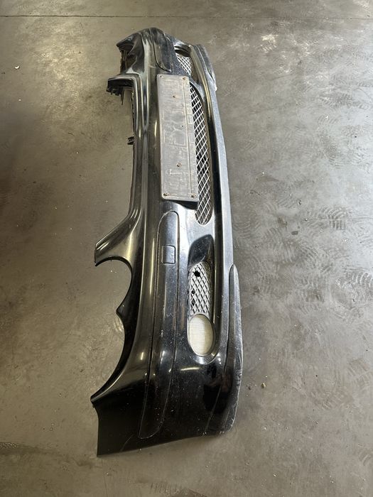 Zderzak przód przedni czarny mercedes w203 coupe kod lakieru 040