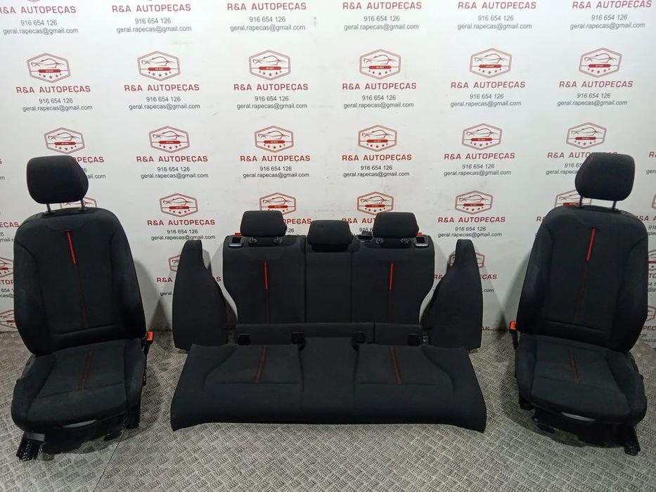 Conjunto de Bancos BMW Série 1 F21 F22 em Tecido Original