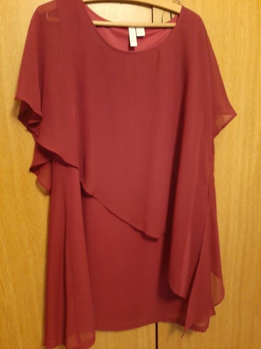 Sukienka burgund 42