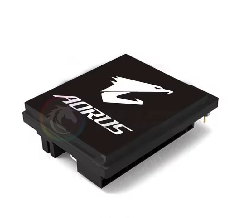 Adapter ATX 24 Pin zasilanie płyty głównej 90° aRGB / Gigabyte