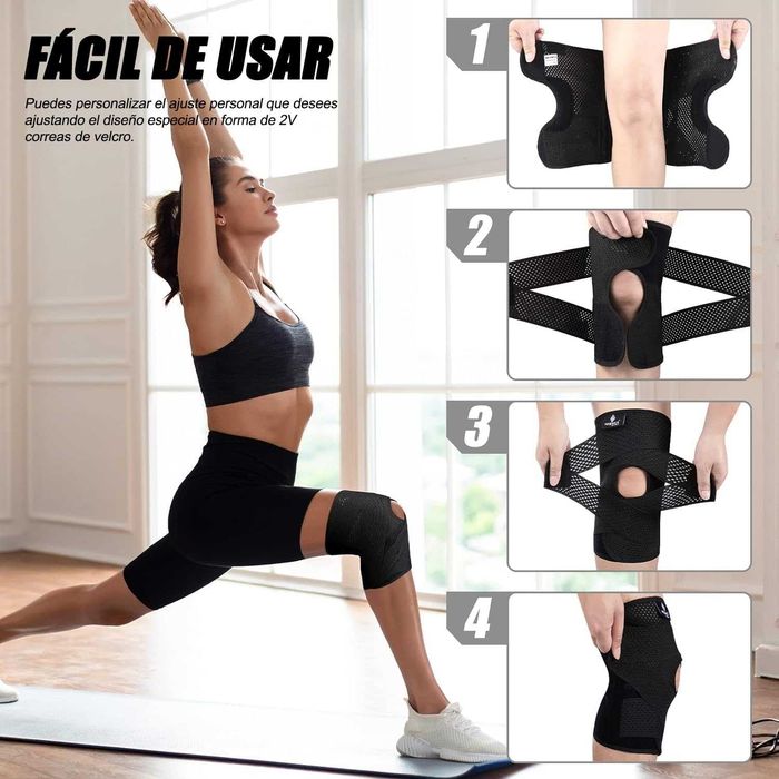 Nowa opaska na kolano / orteza / stabilizator NEENCA !R-3XL! A1372!