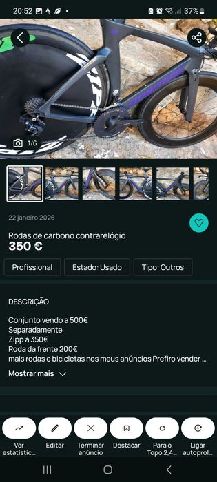 Acessórios para bicicletas oportunidades