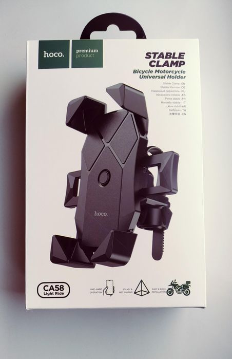 Надежный мотодержатель крепление телефона на руль